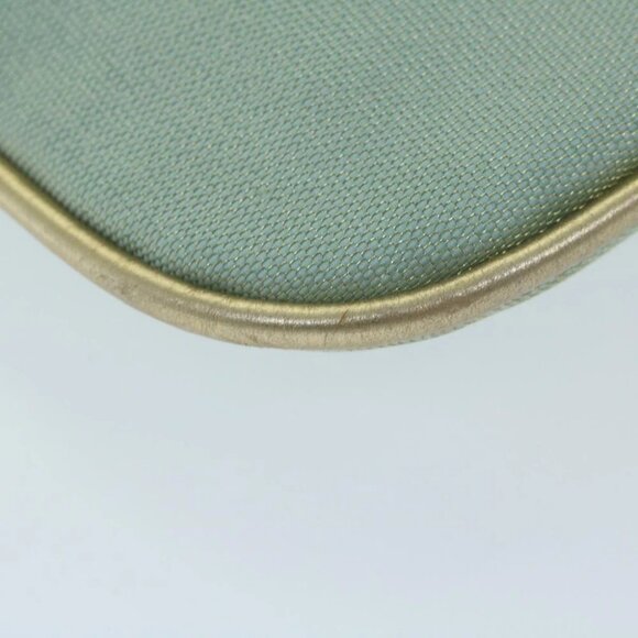 GUCCI Sherry Line Shoulder Bag Canvas Beige Light Blue 005 0814 Auth 64388 - Picture 2 of 16